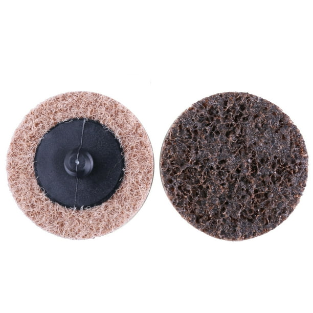 Stark 3 Medium Roloc Sanding Disc Surface Conditioning Quick Change Disc 25 Pack Non-Woven Red-Medium